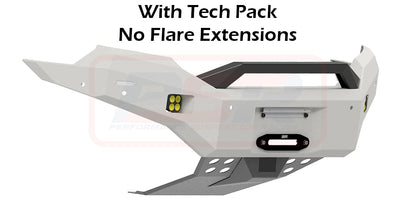 Ranger PX MK3 8/18-ON Ambush Customer Painted Sheet Metal Hoop Bar, Infill (No Body Lift), Guards, Slim Black Fairlead, Tech, Factory Ext, Wildtrak