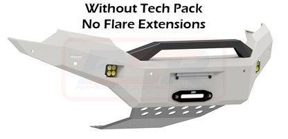 Ranger PX MK3 8/18-ON Ambush Customer Painted Sheet Metal Hoop Bar, Infill (No Body Lift), Guard, Slim Black Fairlead, Tech, Kut Snake Ext, Wildtrak
