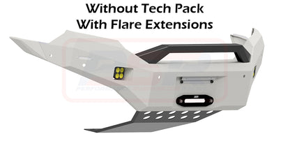 Ranger PX MK3 8/18-ON Ambush Customer Painted Sheet Metal Hoop Bar, Infill (1" Body Lift), Slim Black Fairlead, Tech, Kut Snake Ext, Wildtrak