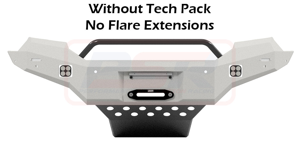Ranger PX MK3 8/18-ON Ambush Customer Painted Low Single Hoop Bar, Infill (No Body Lift), Slimline Black Fairlead, Sensors, Factory Ext