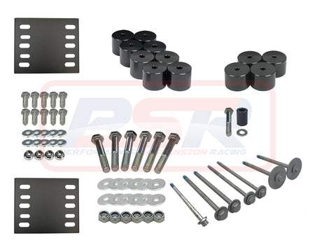 Ford Ranger Next Gen 2" Body Lift Kit (Dual/Extra Cab with Tray)