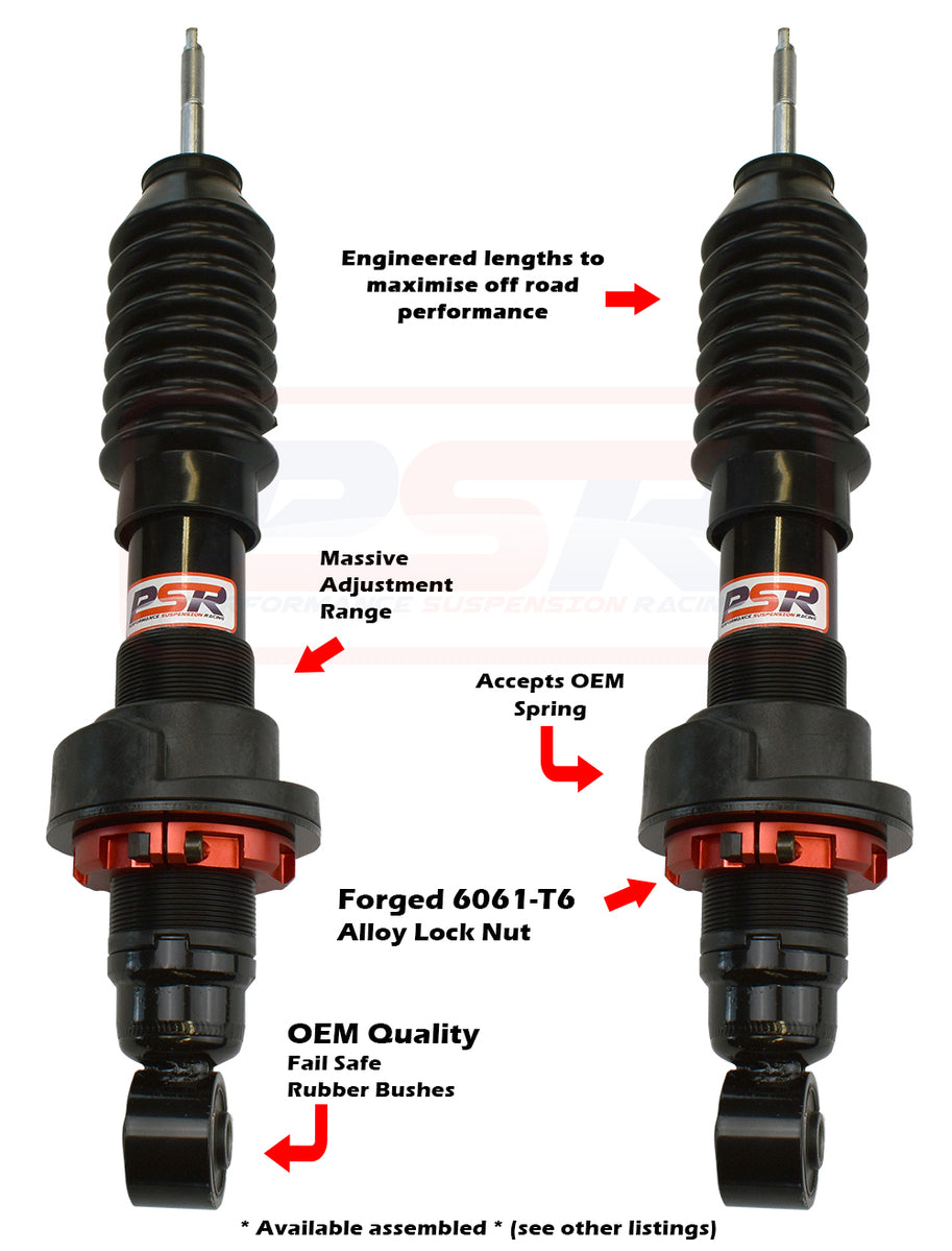 Nissan Navara D40 / NP300 / Pathfinder R51 PSR TTG Front 2-3" Adjustable Shock Absorber - PAIR