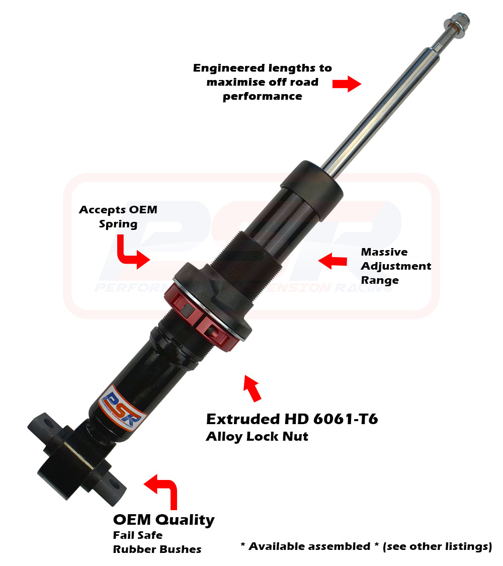 Ford Ranger Next Gen / Volkswagen Amarok NF 2023-On PSR TTG Front 2-4" Adjustable Shock Absorber