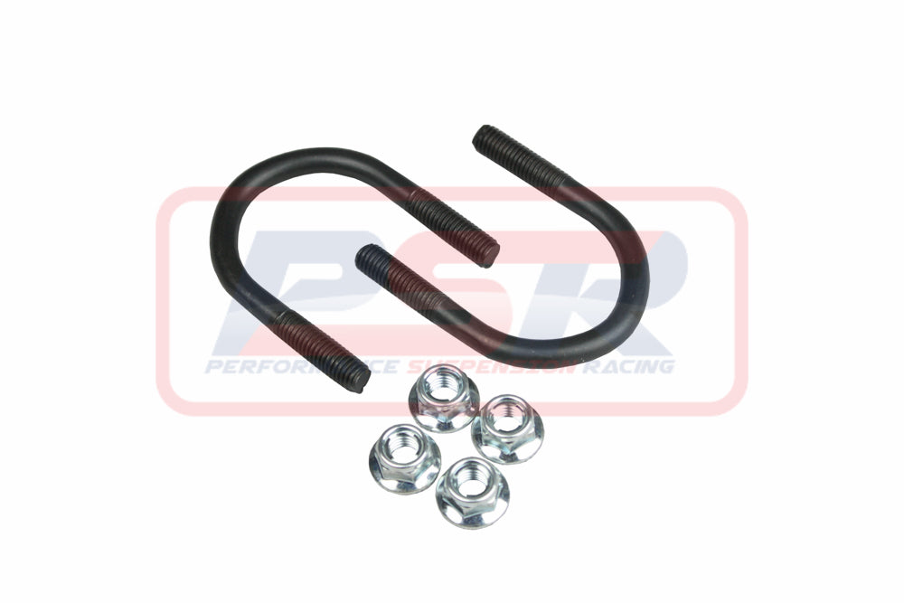 U-Bolt for steering damper bracket, suits 38MM OD TUBE (pair inc nuts)