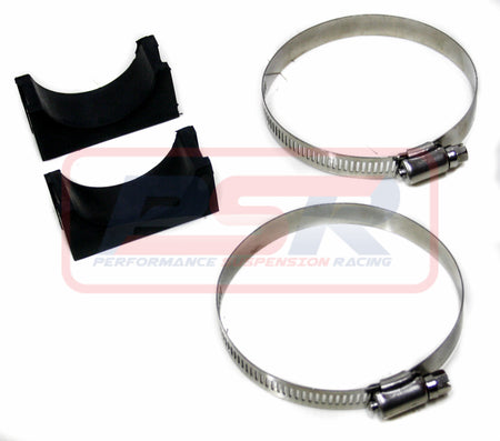 Remote Reservoir Flat Mounting Rubber Mount and Clamp (pack of 2 for 1 resi)