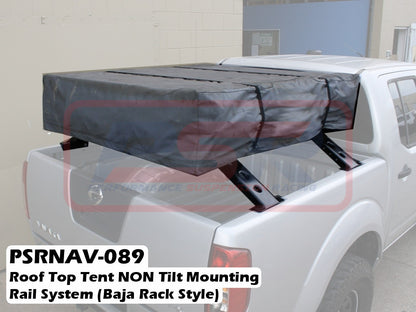 Roof Top Tent NON Tilt Mounting Rail System (Baja Rack Style) with Roof Height (570mm) Leg Set of 4