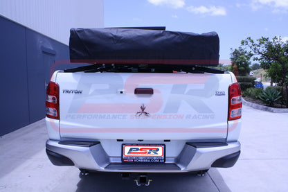 Roof Top Tent NON Tilt Mounting Rail System (Baja Rack Style) with 3/4 Height Wide Leg Set of 4