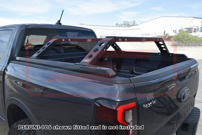 Roof Top Tent NON Tilt Mounting Rail System (Baja Rack Style) with 3/4 Height Narrow Leg Set of 4