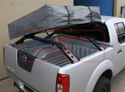 Roof Top Tent Complete Tilt System (Full kit, Baja Rack Style) with Roof Height (590mm) Leg Set of 4