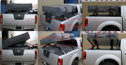 Roof Top Tent Complete Tilt System (Full kit, Baja Rack Style) with Roof Height (590mm) Leg Set of 4