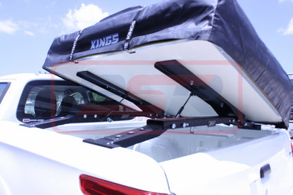 Roof Top Tent Complete Tilt System (Baja Rack Style), Universal Track Mount Leg Set of 4