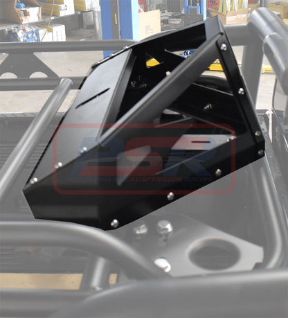 Baja Rack Spare Wheel Bolt On Mount (Suit 32,33,35,37" Tyre) and Threaded Universal Wheel Fastener