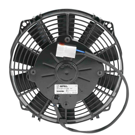 SPAL 08" Fan Straight Blade Push 12V (407CFM) (52mm Deep)