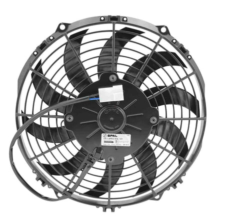 SPAL 10" Fan Skew Blade Pull 12V (708CFM) (52mm Deep)