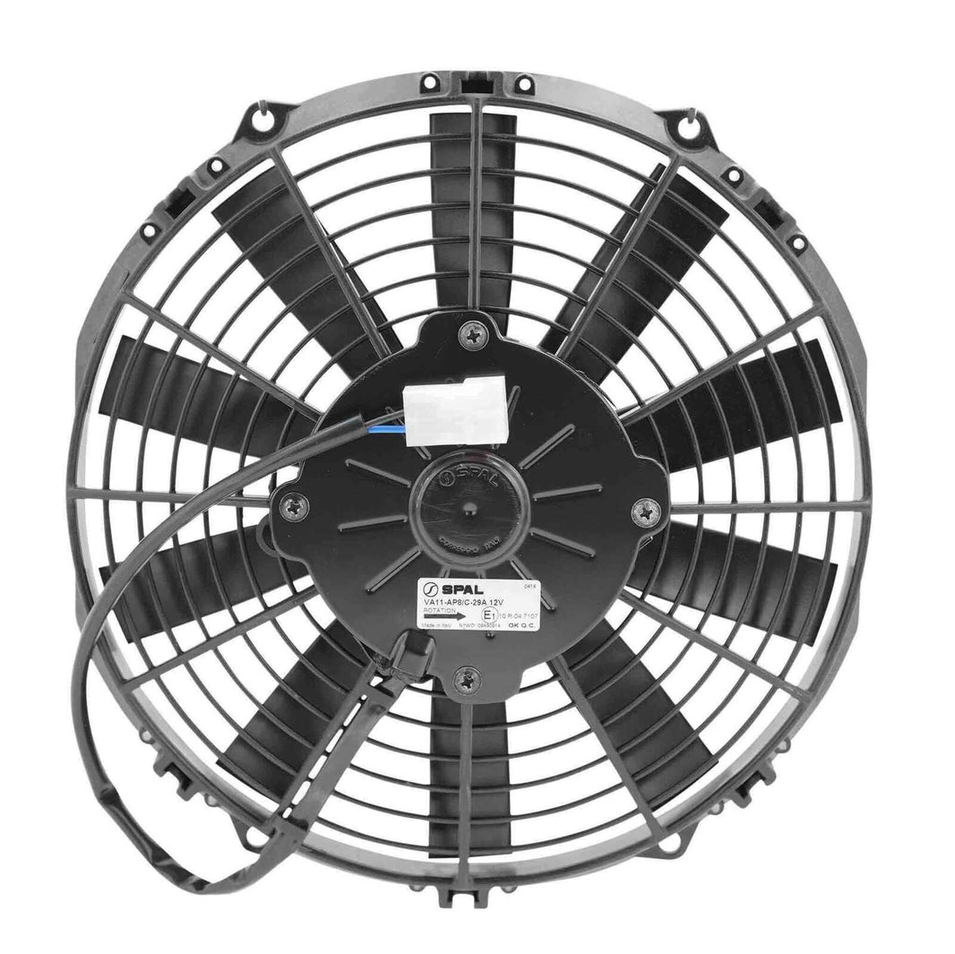 SPAL 10" Fan Straight Blade Pull 12V (643CFM) (52mm Deep)