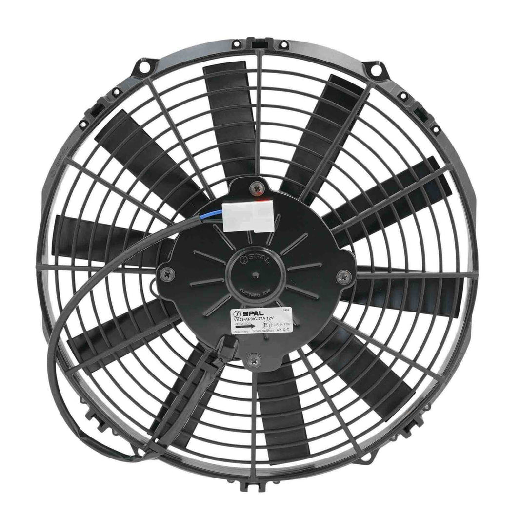 SPAL 11" Fan Straight Blade Pull 12V (755CFM) (52mm Deep)