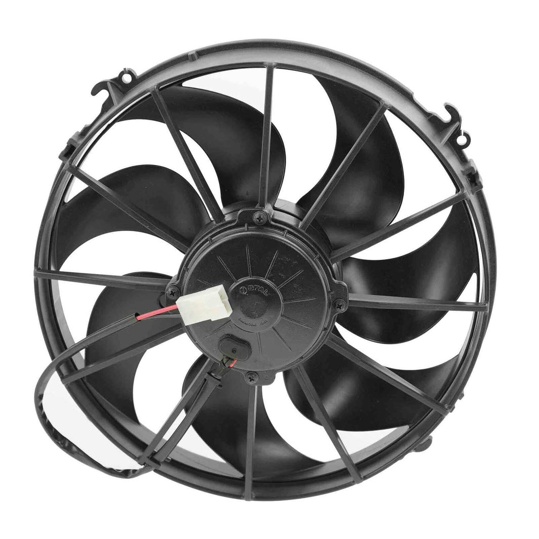 SPAL 12" Fan Paddle Blade Pull 12V (1451CFM) (95mm Deep)