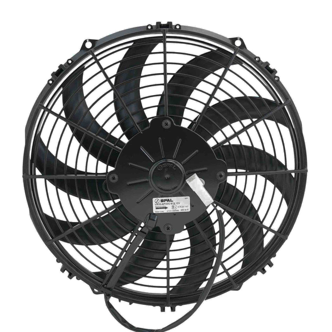 SPAL 12" Fan Skew Blade Push 12V (938CFM) (52mm Deep)