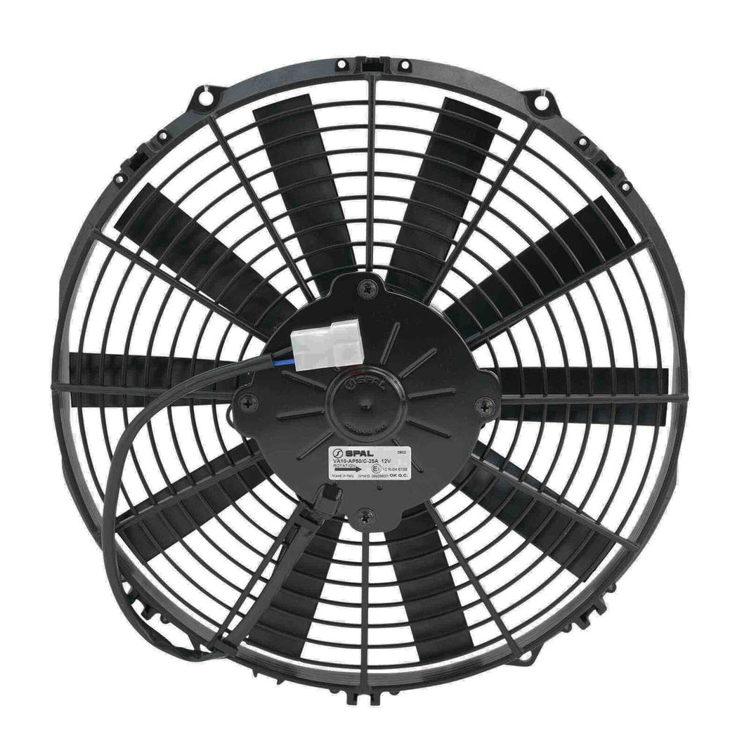 12" Spal Pull Fan -Straight Blade 12v (1097 CFM) 62mm deep
