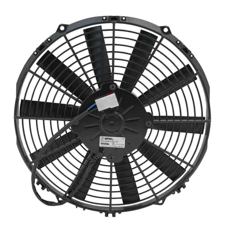 SPAL 12" Fan Straight Blade Push 12V (1009CFM) (62mm Deep)
