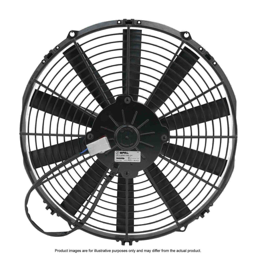 SPAL 13" Fan Straight Blade Pull 12V (962CFM) (52mm Deep)
