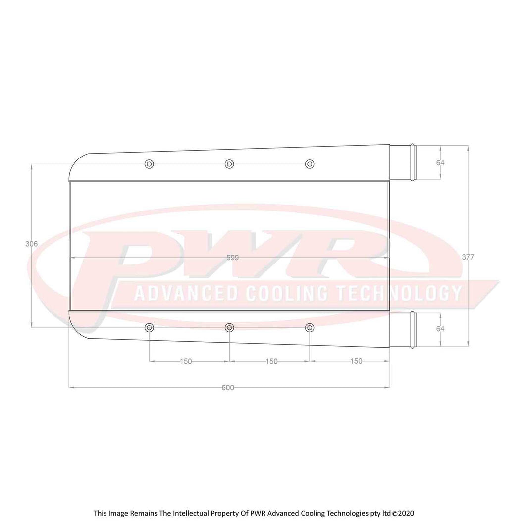 NISSAN R32 & R33 GTST RB20DET, RB25DET Engines (1989 - 1998) 68mm Intercooler