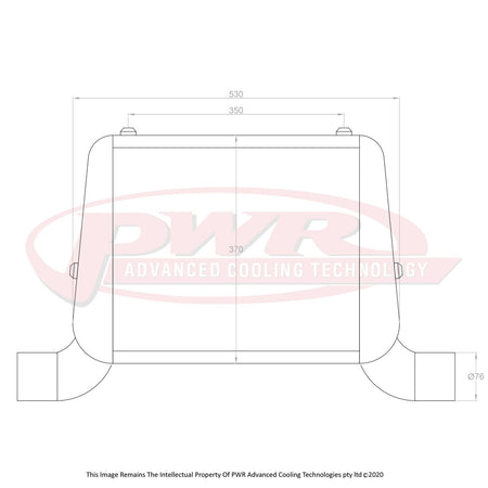 MAZDA R100 12AT, 13BT Rotary Engine (1967 - 1971) 3" Outlets 55mm Intercooler