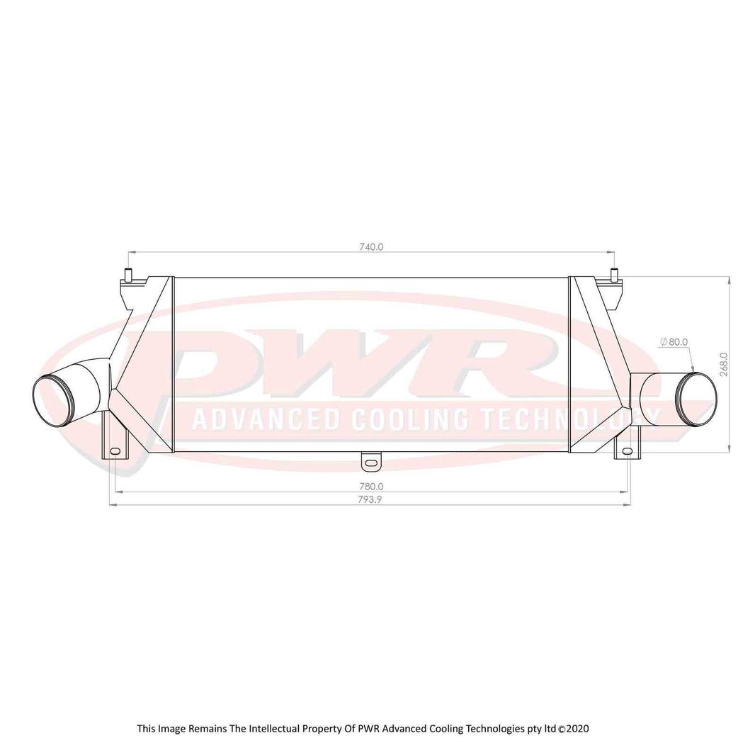 NISSAN Skyline R32 / R33 GTR RB26DETT Engine (1989 - 1998) 81mm Intercooler