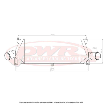 NISSAN Skyline R32 / R33 GTR RB26DETT Engine (1989 - 1998) 81mm Intercooler