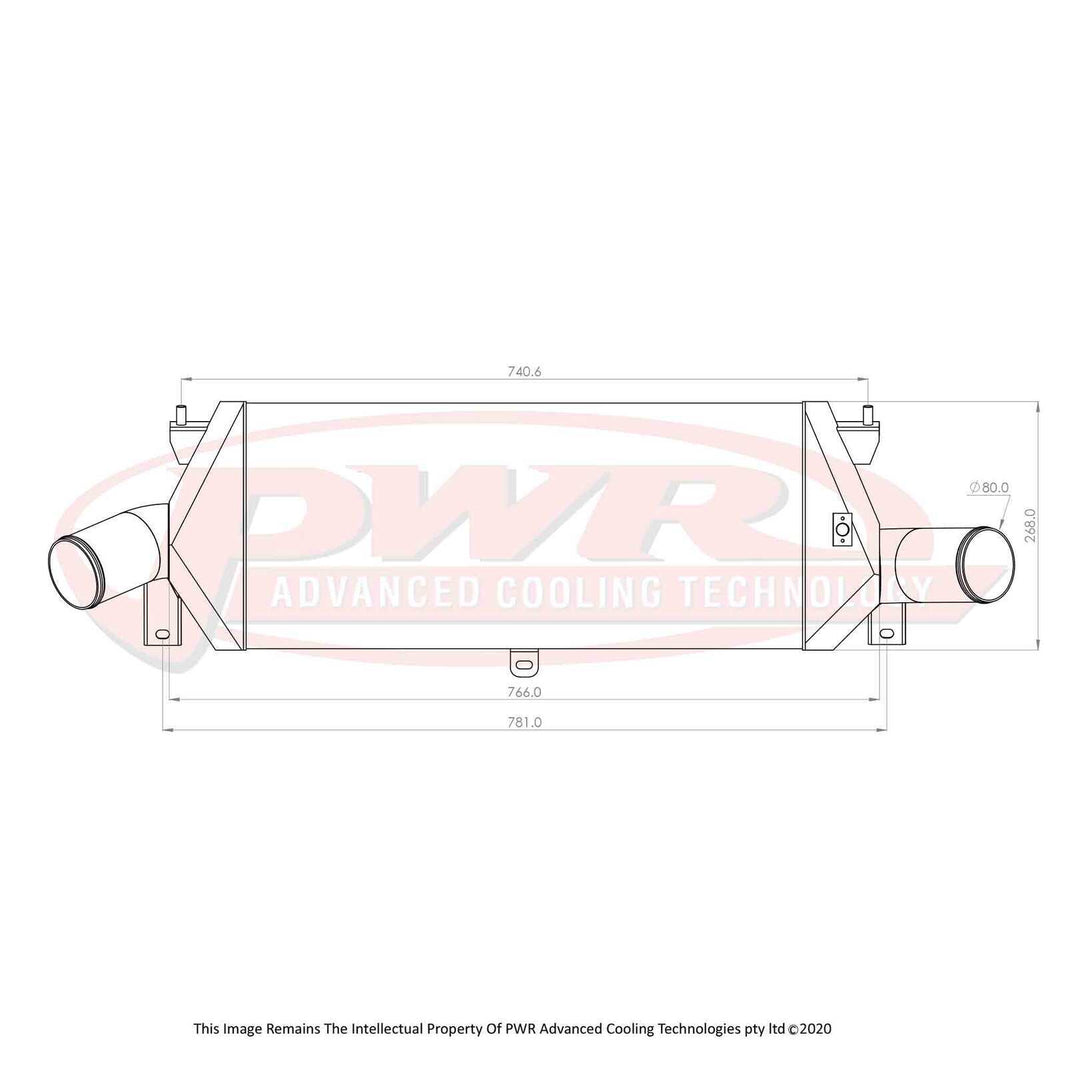 NISSAN Skyline R34 GTR RB26DETT Engine (1999 - 2002) 81mm Intercooler