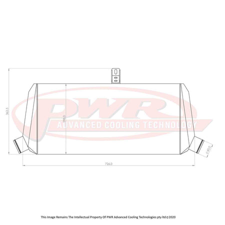 MITSUBISHI Lancer Evolution 8 & 9 4G63T Engine (2003 - 2007) Large 68mm Intercooler