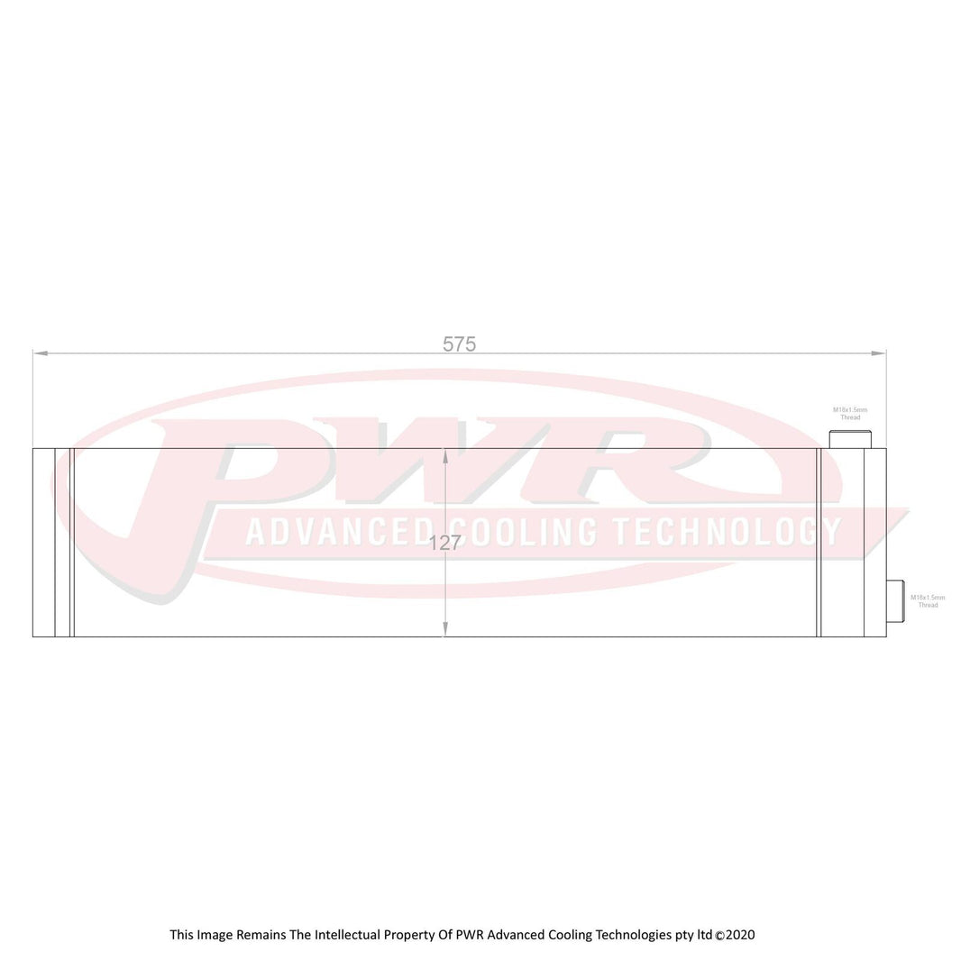 MAZDA RX7 FC Series 4 - 5 13B Rotary Engine (1985-1992) Extruded Tube Engine Oil Cooler