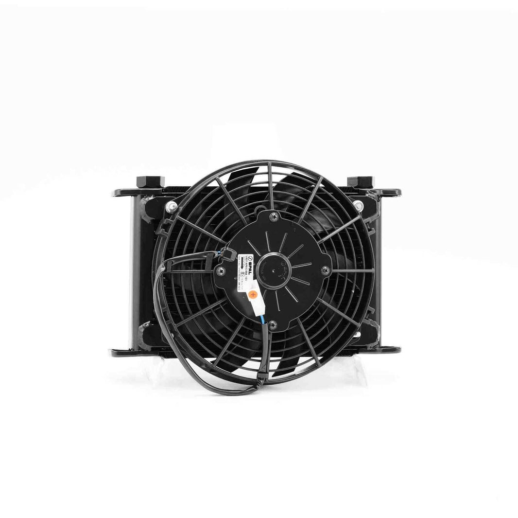 Engine Oil Cooler - Plate & Fin 280 x 189 x 37mm (21 Row) suits 9" SPAL Fan Kit (fan additional)