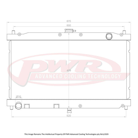 MAZDA MX5 (NB) 1.6lt and 1.8lt Engines (1998 - 2005) 42mm Radiator
