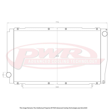 SUBARU Impreza WRX & STI 2.0L & 2.5L Engine (1992 - 2000) 42mm Radiator