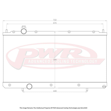 MITSUBISHI FTO 1.8L & 2L Engines (1994 - 2000) 42mm Radiator