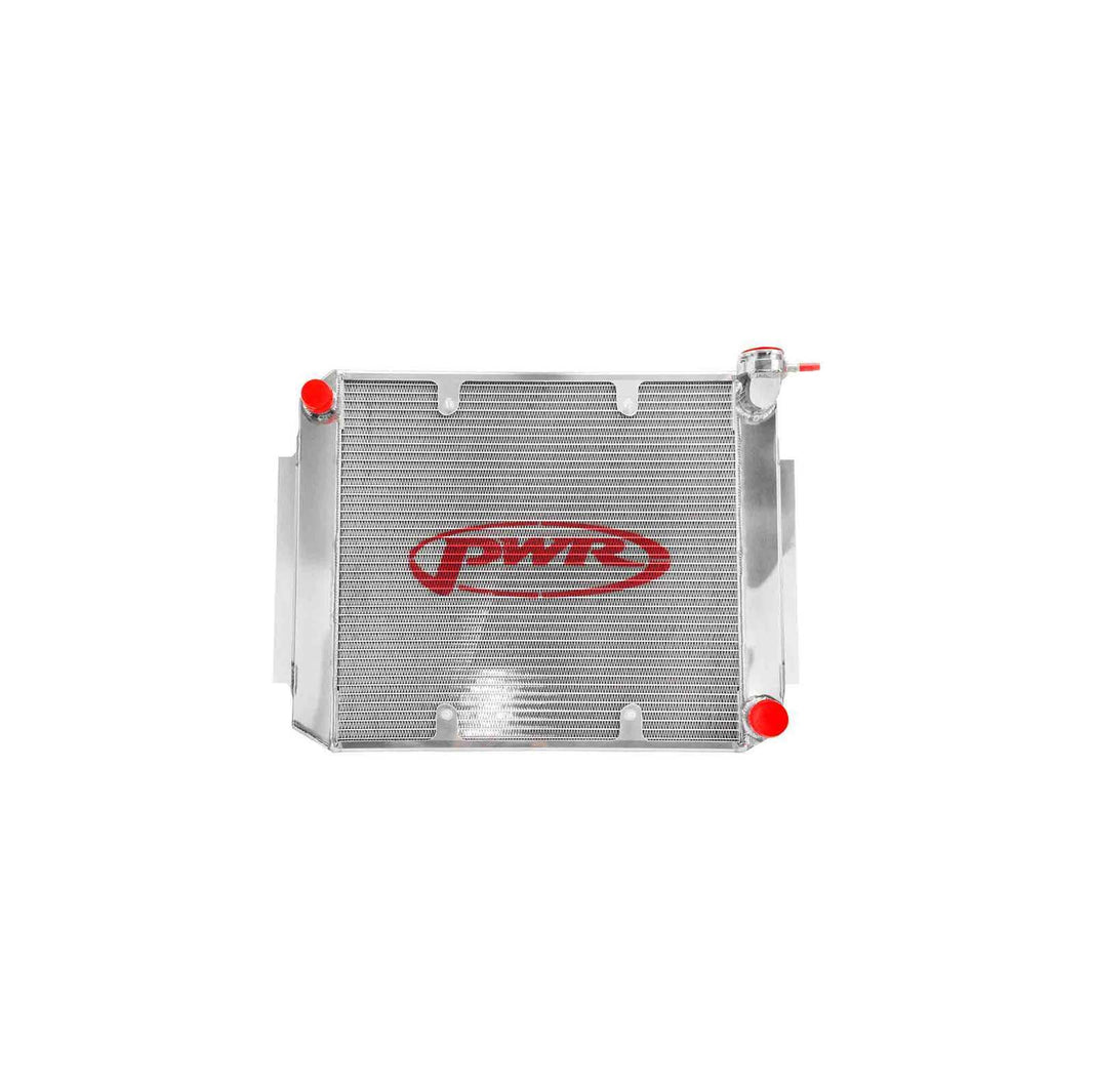 HOLDEN Torana LC - LJ 6cyl Engine (1969 - 1974) 55mm Crossflow Radiator with 16" SPAL Fan Mounts