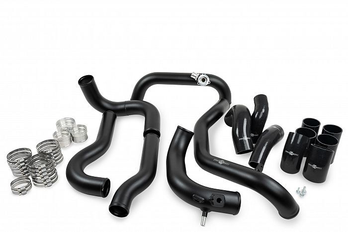 Process West Next Gen Ranger Raptor Intercooler Piping Kit - Black (Compatible with Stage 1 Process West/Factory Intercooler)