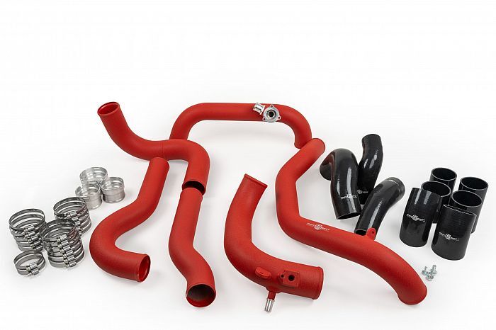 Process West Next Gen Ranger Raptor Intercooler Piping Kit - Red (Compatible with Stage 1 Process West/Factory Intercooler)