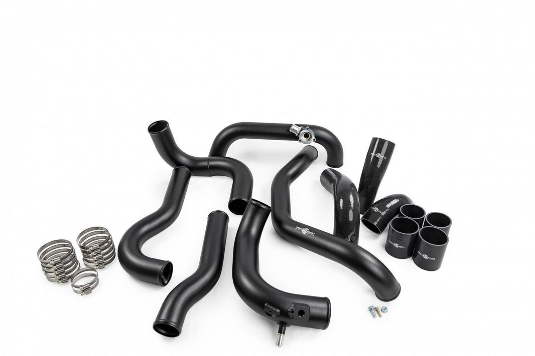 Process West Next Gen Ranger Raptor Intercooler Piping Kit - Black (Compatible with Process West Stage 2 Intercooler)