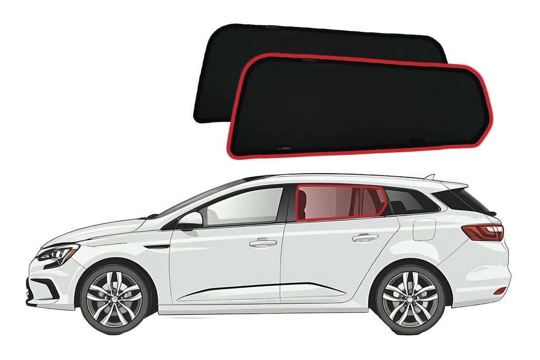 Renault Megane Wagon 4th Generation Car Rear Window Shades (2016-2023)