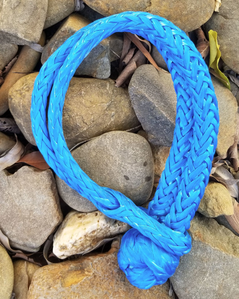 14,700Kg Saberpro Soft Shackle - Shackles For A Cause - Blue