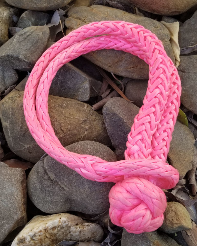14,700Kg Saberpro Soft Shackle - Shackles For A Cause - Pink