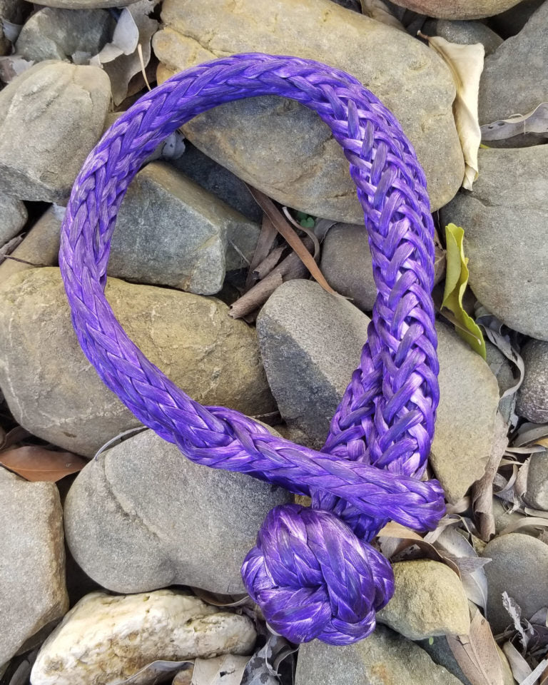 14,700Kg Saberpro Soft Shackle - Shackles For A Cause - Purple