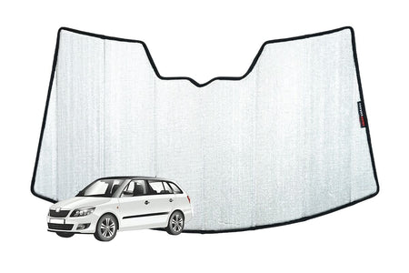 Skoda Fabia Hatchback/Wagon 2nd Generation Front Windscreen Sun Shade (5J; 2007-2015)