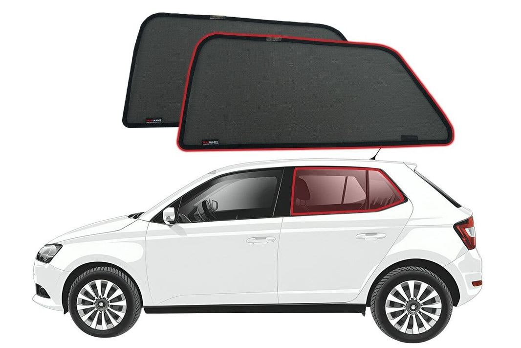 Skoda Fabia Hatchback 3rd Generation Car Rear Window Shades (NJ;2015-2021)