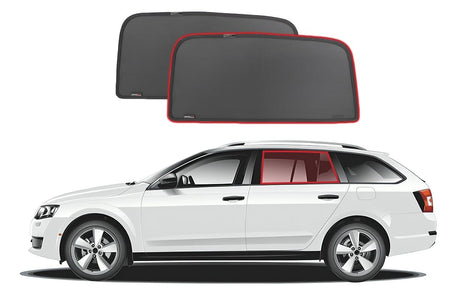 Skoda Octavia Wagon 3rd Generation Car Rear Window Shades (A7; 2013-2020)