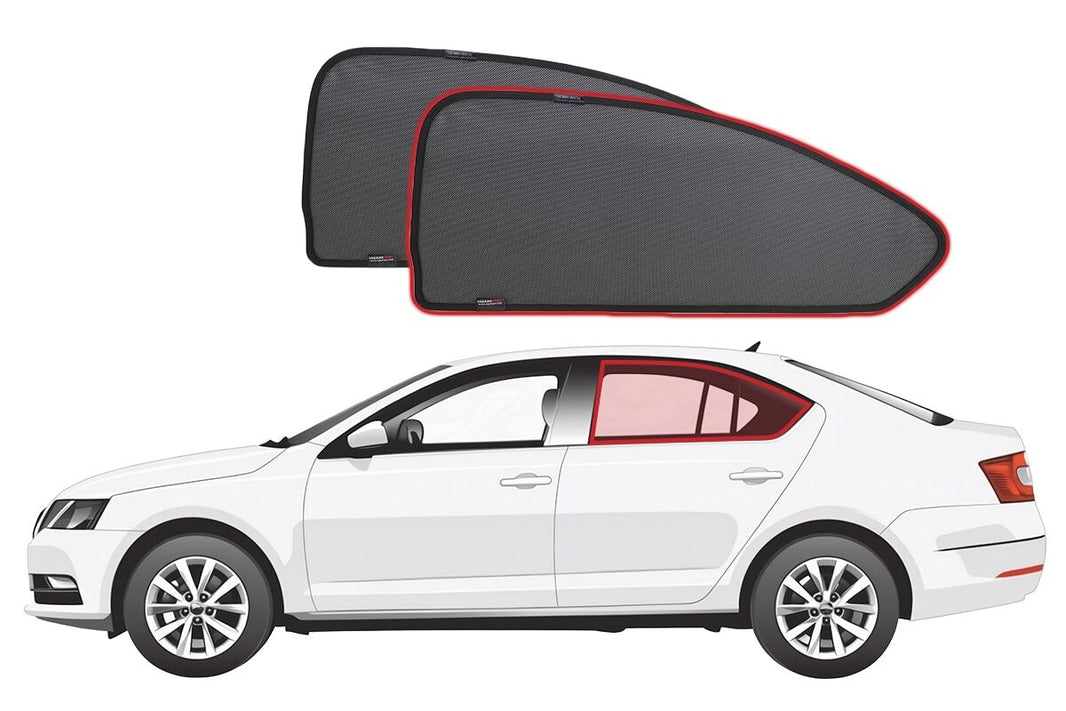 Skoda Octavia Liftback 3rd Generation Car Rear Window Shades (5E; 2013-2020)*