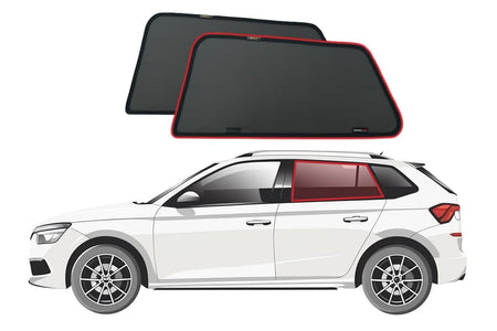 Skoda Kamiq Car Rear Window Shades (2019-Present)