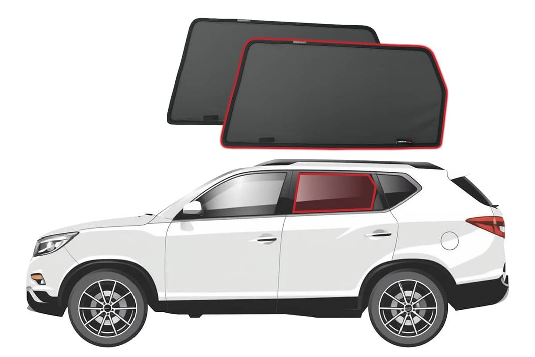 SsangYong Rexton 2nd Generation Car Rear Window Shades (Y400; 2017-Present)*